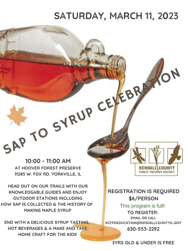 Sap to Syrup Celebration