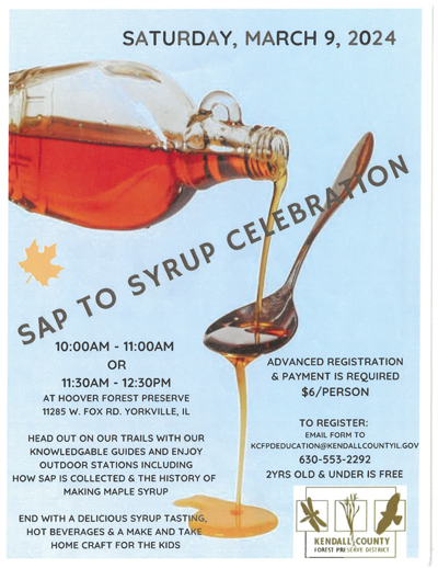 Sap to Syrup Celebration