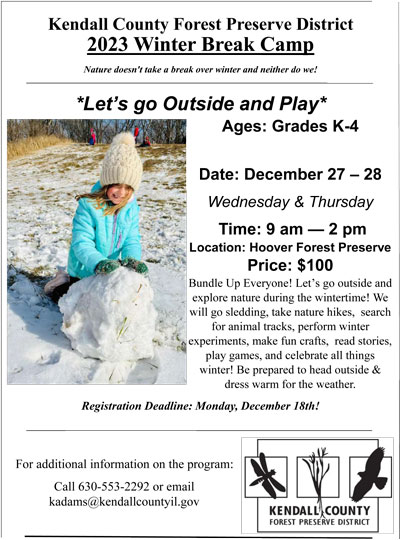 Winter Break Camp 2023